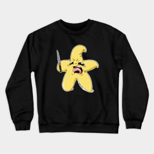 Angry Psycho Star Crewneck Sweatshirt